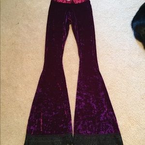Deep Burgundy bell bottoms